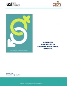 Gender equality and communication policy